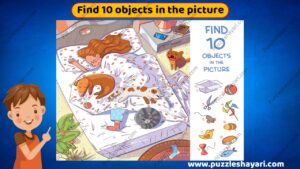 Find 10 objects in the picture- Latest interesting Hindi paheli