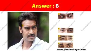 Guess the eye of this actor Answer- dimagi paheliyan