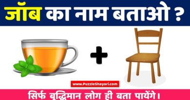 Guess the job by Emoji, Emoji Paheliyan puzzleshayari.com hindi paheliyan