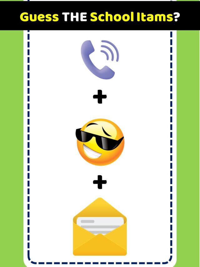 Guess the School Itam from Emoji Challenge | Hindi Paheliyan | Riddles in Hindi |
